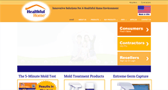 Desktop Screenshot of healthfulhome.com