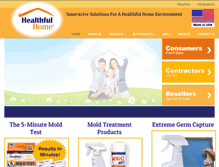 Tablet Screenshot of healthfulhome.com